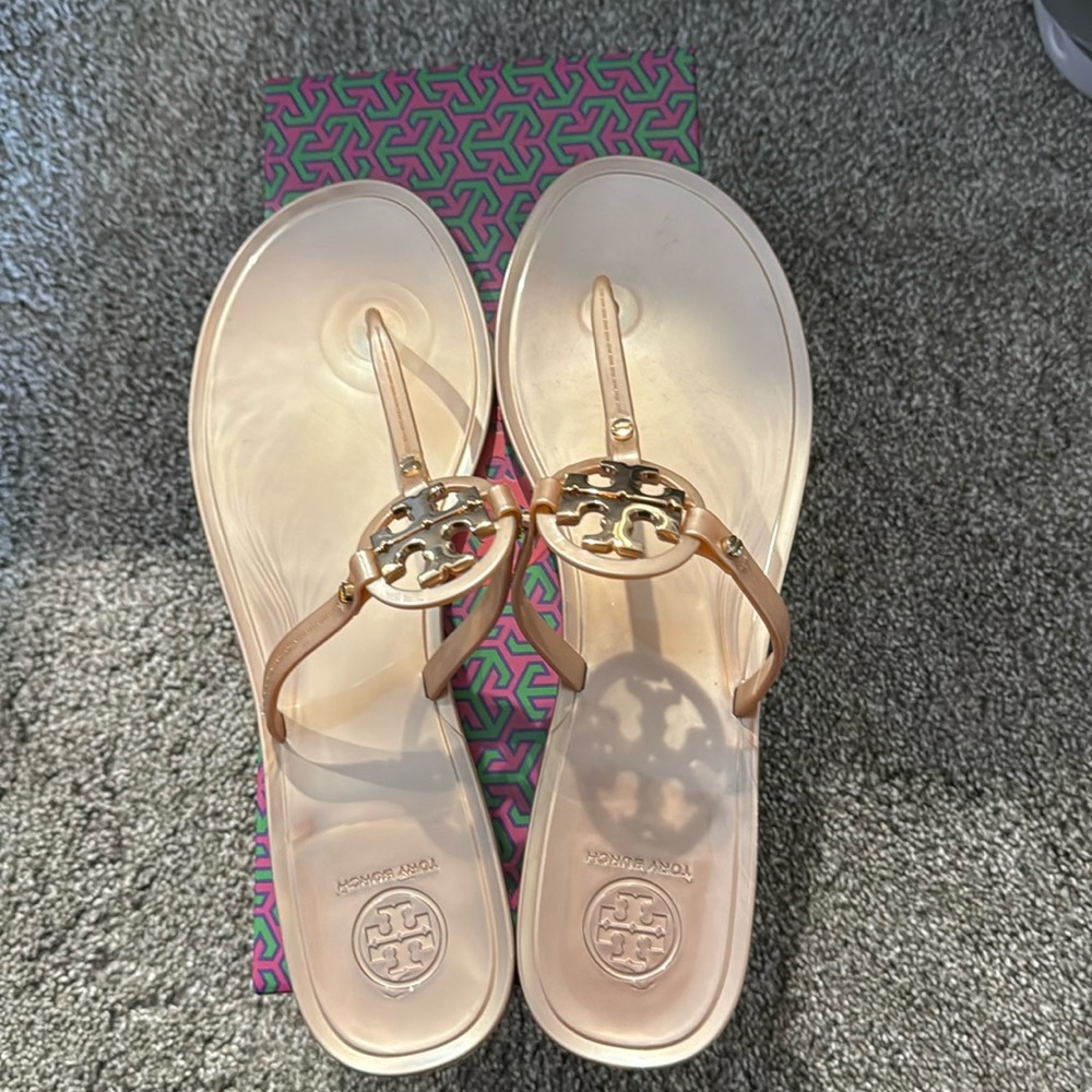 Tory Burch Gold Sandals